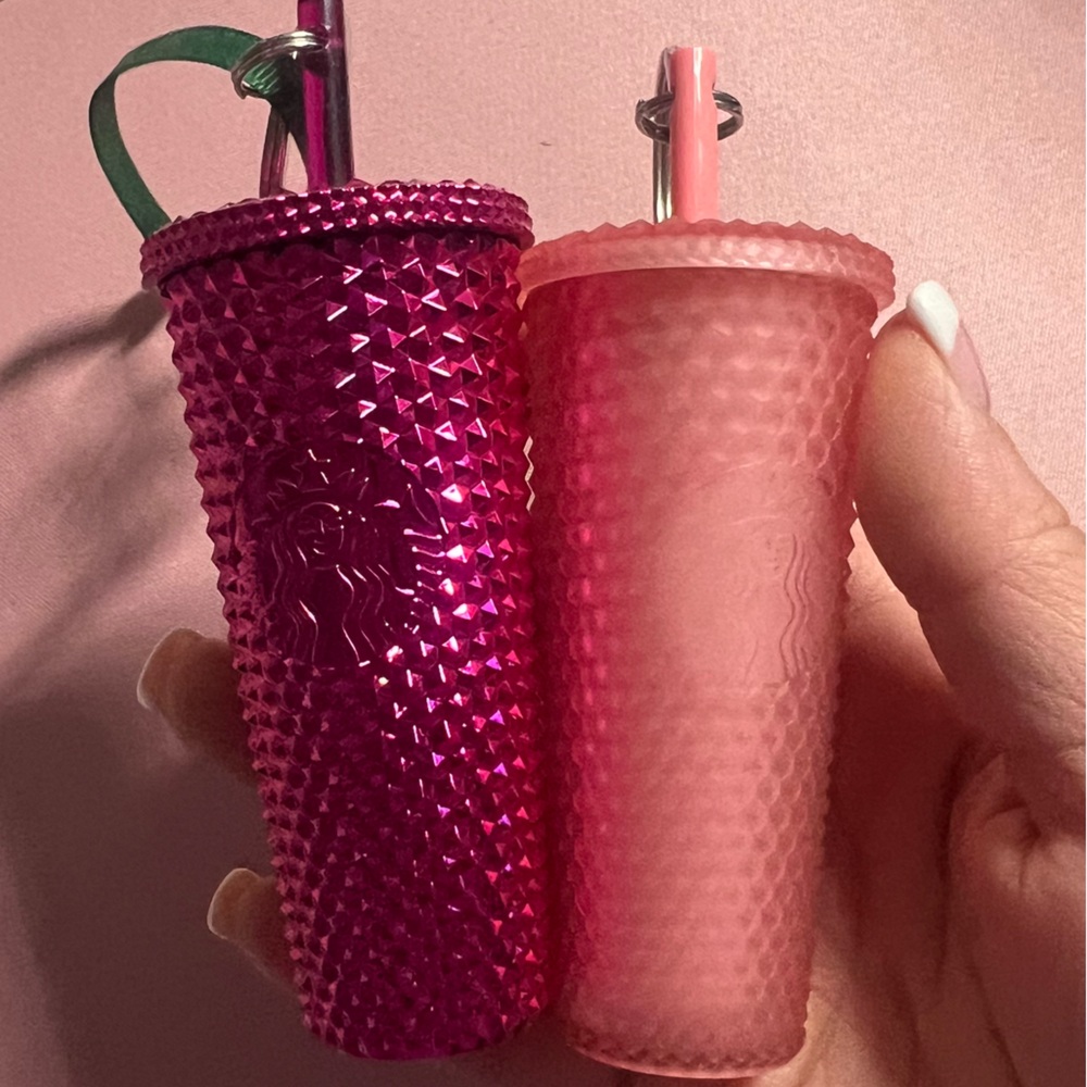 Starbucks Pink and Red Tumbler Set